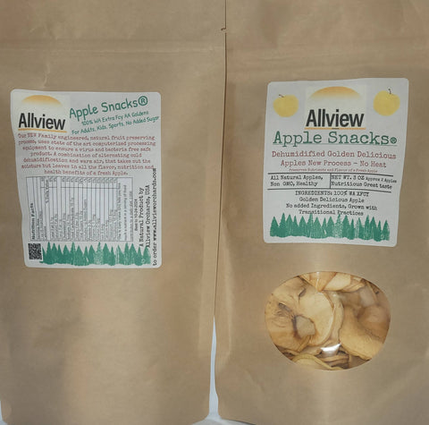 Golden Delicious Apple Snack Bag - ALLVIEW ORCHARDS
