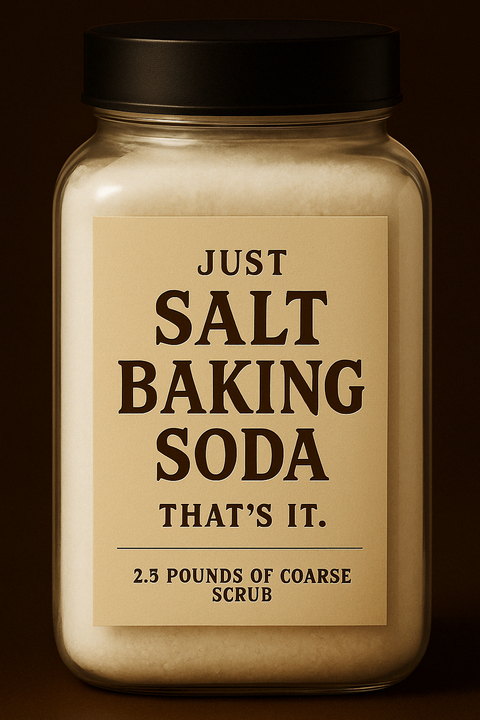 Cast Iron Cleaner, 2.5 lb - Salt and Soda Scrub
