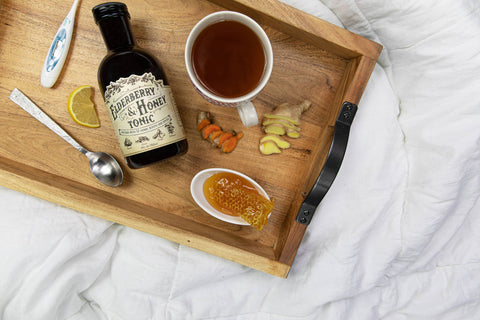 Elderberry & Honey Tonic, 16 oz - Roots And Leaves