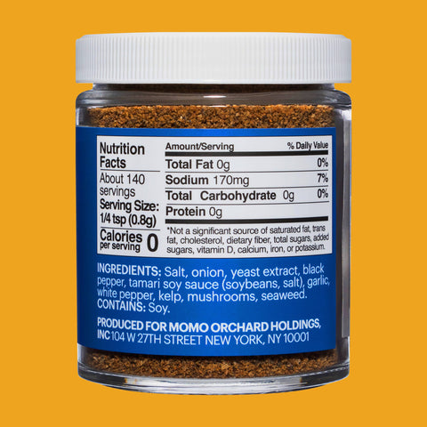Savory Seasoned Salt, 3.9 oz - Momofuku