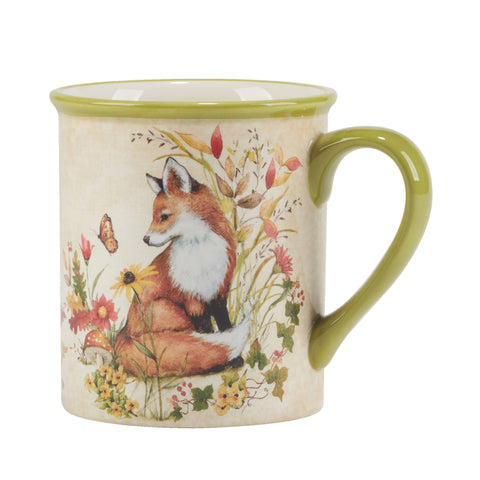 Woodland Critters Fall Mug, 18 oz. asst creatures - Certified International