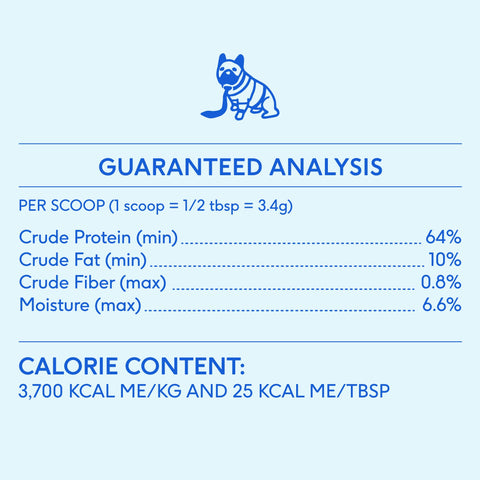 Organic Chicken Bone Broth Powder, Grain-Free Food Topper for Dogs: 5.75oz - Native Pet