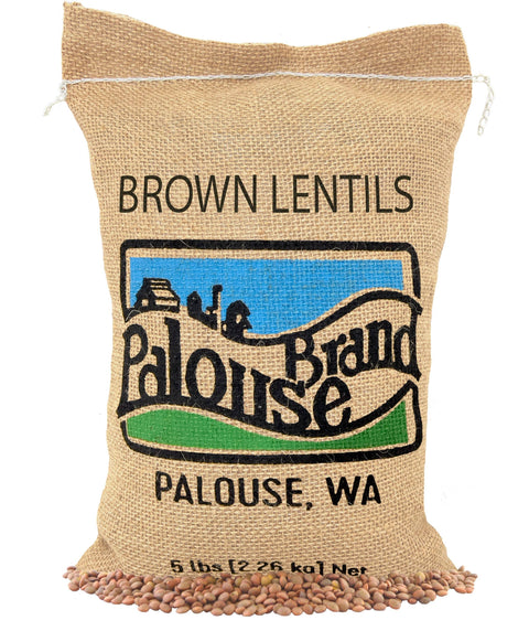 Brown Lentils (Pardina): 3 lb - Palouse Brand