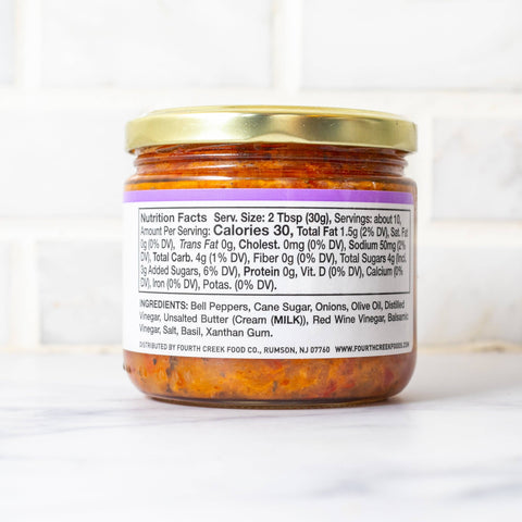 Balsamic Vinegar Peppers, 11 oz - Fourth Creek Food Co.