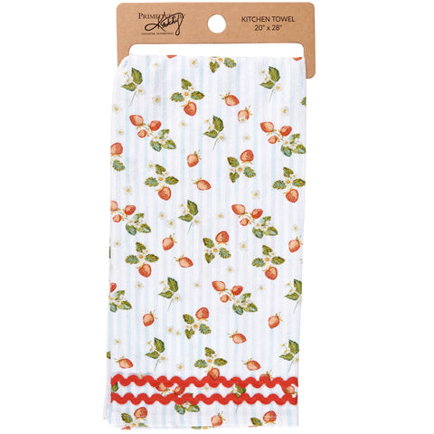 Berry Kitchen Towel - Primitives by Kathy