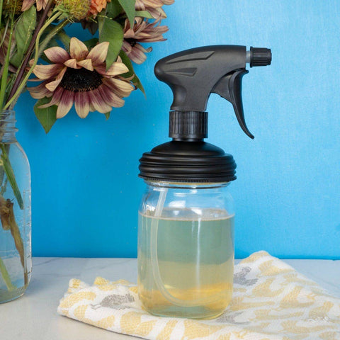 Mason Jar Sprayer Lid, Regular Mouth / Natural - reCAP Mason Jars