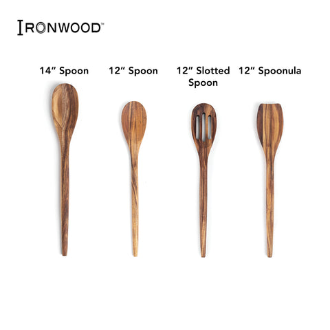 Ironwood Gourmet Turner Spatula for Cooking, 12" - Fox Run Brands
