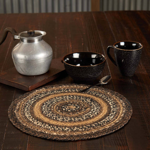 Espresso Jute Trivet, 15 in - VHC Brands