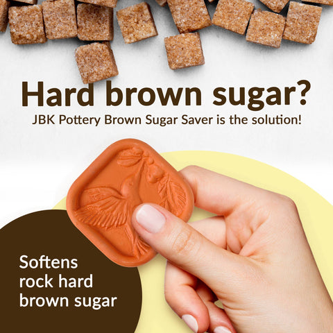 Brown Sugar Saver, Hummingbird - JBK Pottery