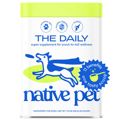 The Daily Powder Supplement, 11-in-1 Multivitamins for Dogs: 7oz - Native Pet