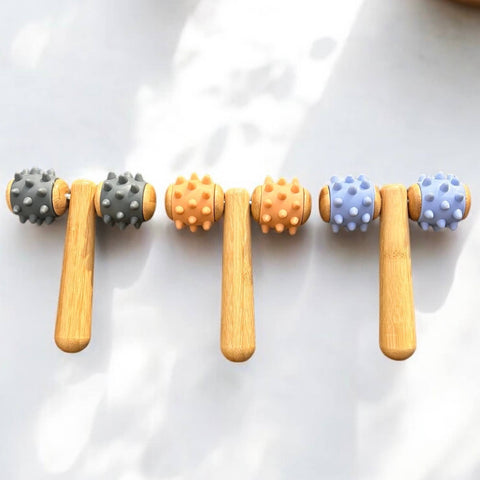 Bamboo Body Rolling Massage Tool - Bamboo Switch