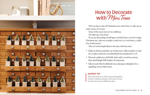 10-Minute Decorating Ideas for a Cozy Christmas: Hardcover - Harvest House Publishers