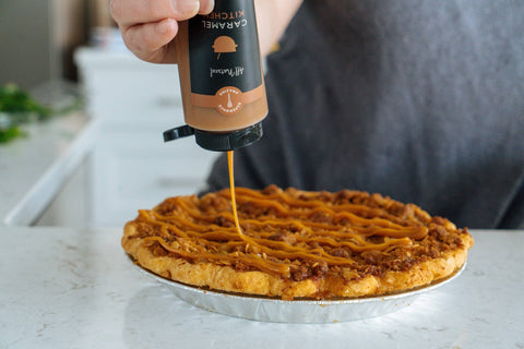 Salted Caramel Sauce, 9 oz - Caramel Kitchen