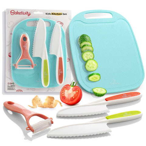 Kid Safe Knives Set for Real Cooking - Baketivity Corp
