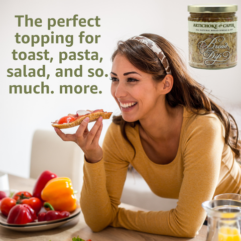 Artichoke & Caper Bread Dip - The Bread Dip Company