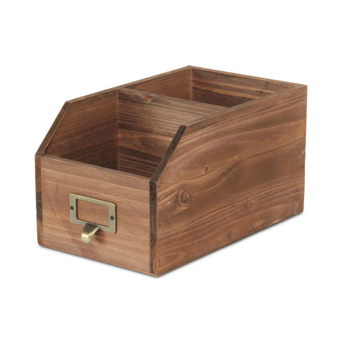Cheungs Home Decor - Lucius Wooden 2 Slot Organizer