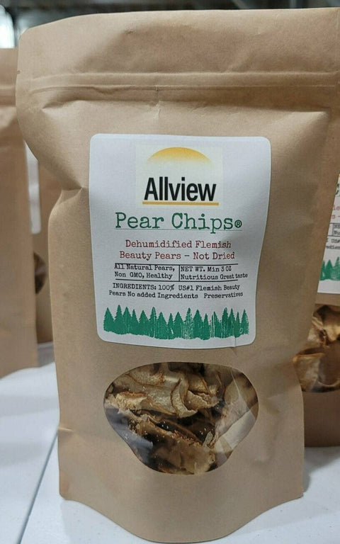 Pear Snack Flemish Beauty dehumidified - ALLVIEW ORCHARDS