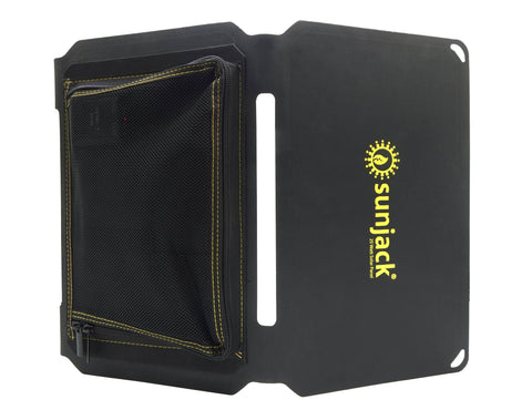 25W Portable Solar Charger + 2x 10k mAh Powerbanks - SunJack