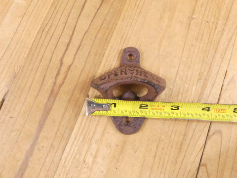Open Here - A Vintage-Styled Cast Iron Bottle Opener - Midwest Craft House