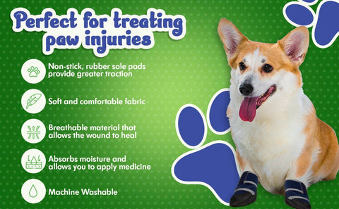Healers Medical Booties: XL - Healers PetCare