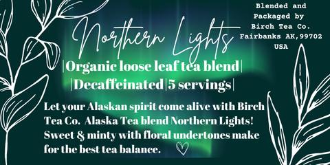 Northern Lights - Butterfly Pea Flower Rose Loose Leaf Tea - Birch Tea Co.