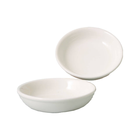 White Small Round Bowl, 3.75"x1", Single - Out of the Woods of Oregon