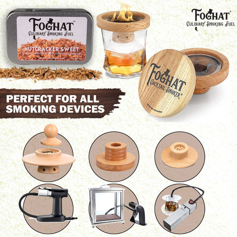 Foghat Culinary Smoking Fuel: Nutcracker Sweet, 4oz - ThousandOaksBarrelCo.