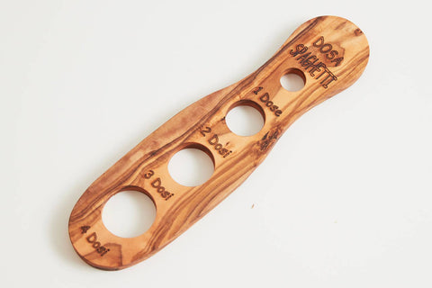 Italian Olivewood Spaghetti Measure - Verve Culture