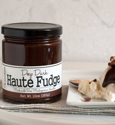 Deep Dark Haute Fudge, 10oz - Paradigm Foodworks