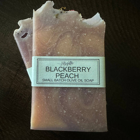 Blackberry Peach - Olive Oil Soap - Orange Thyme Bath Apothecary