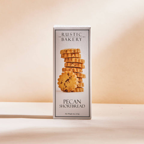 Pecan Shortbread Cookies, 4 oz - Rustic Bakery