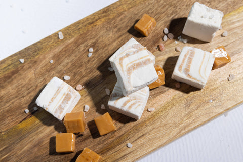 Salted Caramel Marshmallow: 12 Ct - Creekside Mallow Co.
