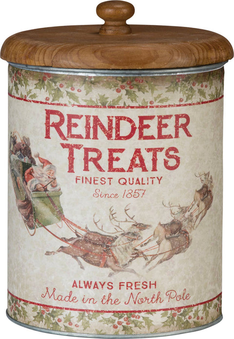 Reindeer Treats Canister - Primitives by Kathy