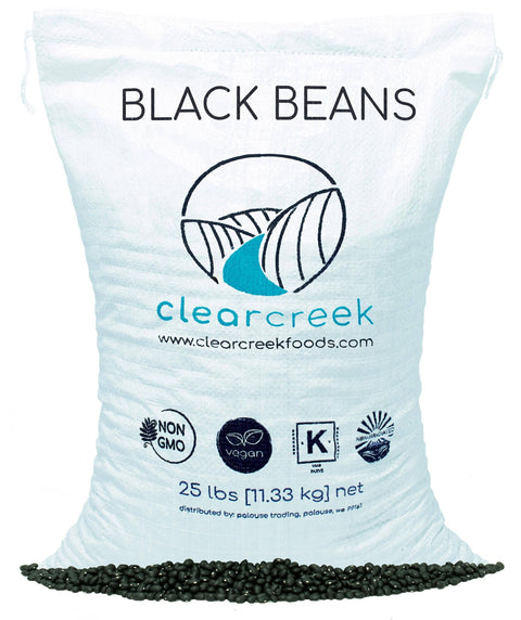 Black Beans: 4lb - Palouse Brand