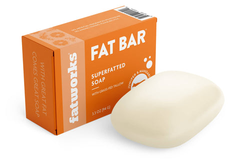 FATBAR™ (4.25 oz) - Grass-Fed Tallow Soap Bar - Fatworks