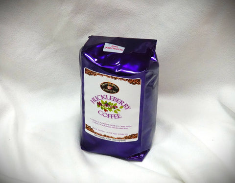 Morning Glory Coffee - Huckleberry Flavored Coffee: 12oz / Whole Bean