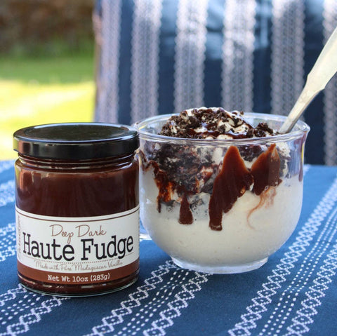 Deep Dark Haute Fudge, 10oz - Paradigm Foodworks