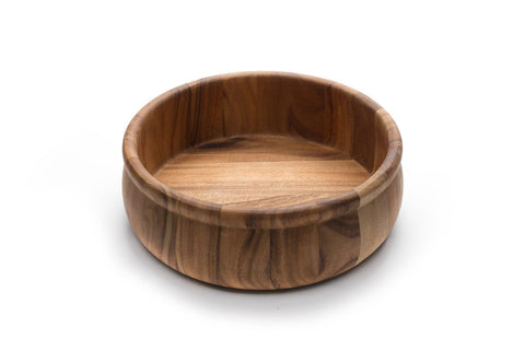 Ironwood Large Rim Salad and Fruits Bowl, Acacia, 12" - Fox Run Brands