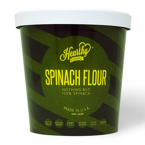 Spinach Flour, 8 oz, Super Concentrated - Hearthy Foods