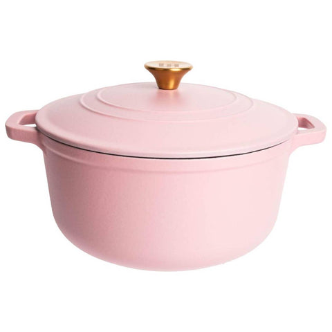 Enameled Cast Iron Dutch Oven: 2.8 Qt. Teal Blue - Lexi Home