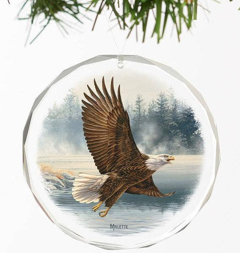 Majestic Eagle, Glass Ornament - Art Brand Studios