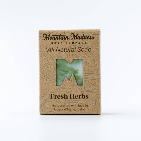 Fresh Herbs Bar Soap - Mountain Madness Soap Co.