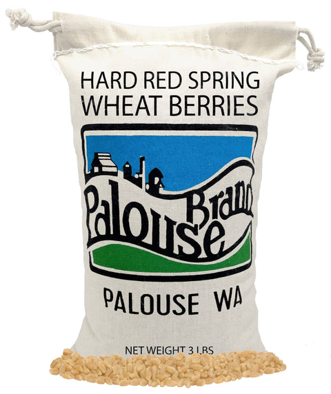 Hard Red Spring Wheat Berries: 3 lb - Palouse Brand