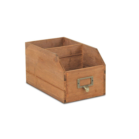 Cheungs Home Decor - Lucius Wooden 2 Slot Organizer