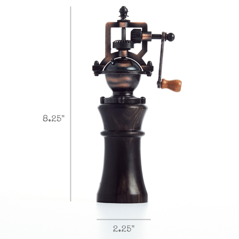 Salt Pepper Mill Grinders Salt And Pepper Shakers - Ashton: Robles Wood - Baroy