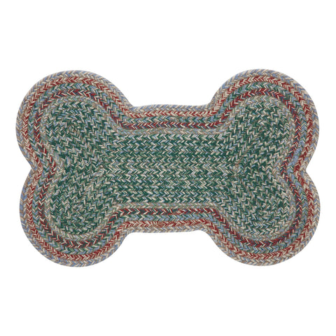 Multi Indoor/Outdoor Medium Bone Rug 15x23 inch - VHC Brands