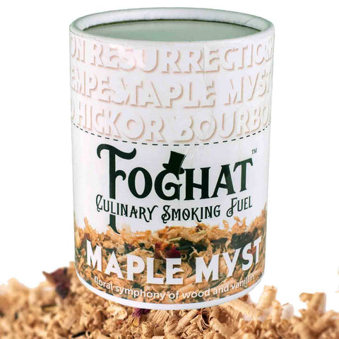 Foghat Culinary Smoking Fuel: Maple Myst, 4oz - ThousandOaksBarrelCo.