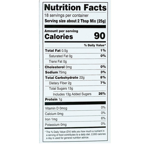Dark Chocolate Brownie Mix, 16 oz, Gluten Free Organic - Namaste Foods