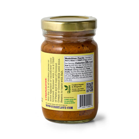 Yellow Thai Curry Paste, 4.25 oz - Mike's Organic Curry Love