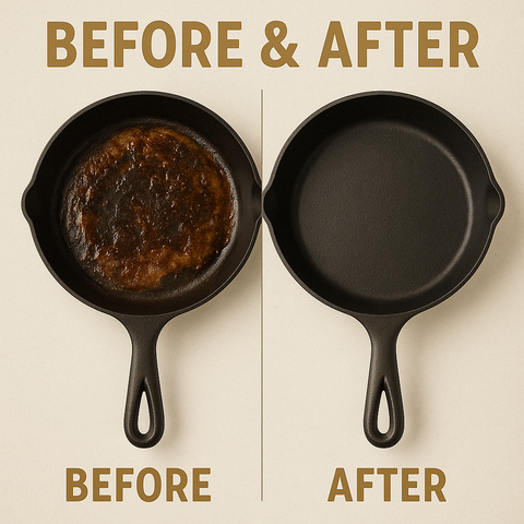 Cast Iron Cleaner, 2.5 lb - Salt and Soda Scrub